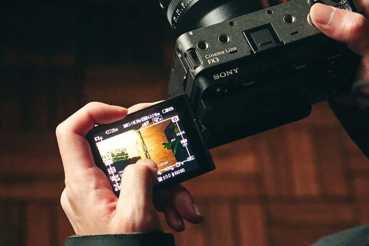 Sony FX3 Camera | Full Frame Cinema Line Camera | Sony Taiwan