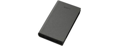 Genuine Sony Walkman Case For NW-A40 Series (Black) - Model CKS-NWA40 B, Japan Model