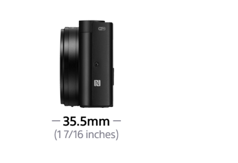 WX800 Compact High-zoom Camera | 4K Recording & Touch Screen