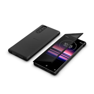 Style Cover View SCVJ10 for Xperia 5 | Android smart phone by Sony