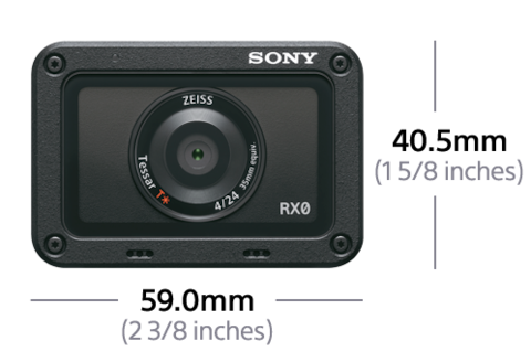 Ultra-compact Shockproof Waterproof Digital Camera | DSC-RX0