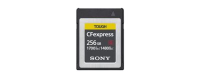 CEB-G Series CFexpress Type B Memory Card | Sony Taiwan SONY CFexpress Type B CEB-G256